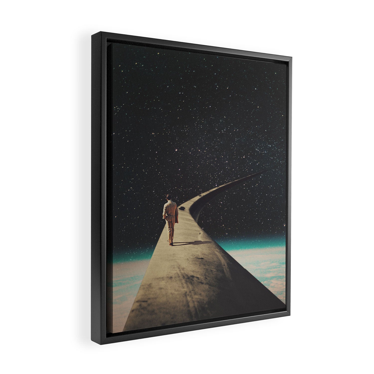 We Chose This Road My Dear Framed Canvas Print Gallery Image 2