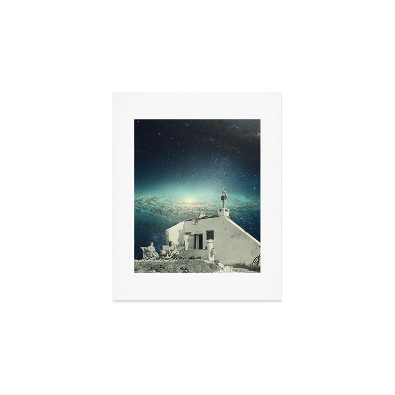 We Don't Belong Here Art Print Gallery Image 1