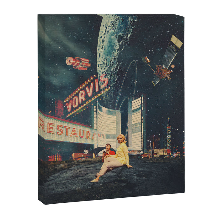We kept dreaming of our future Canvas Print Gallery Image 1