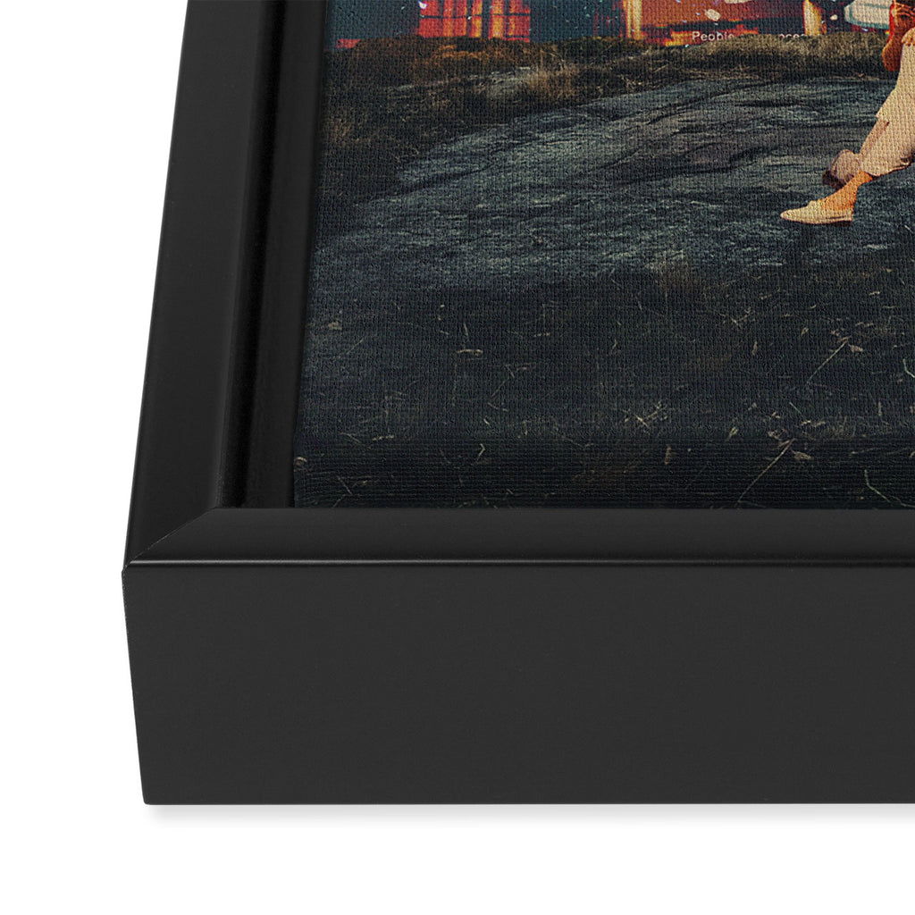 We kept dreaming of our future Framed Canvas Print Gallery Image 3
