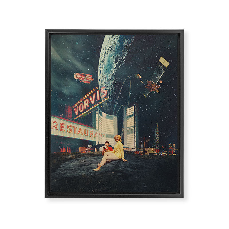 We kept dreaming of our future Framed Canvas Print Gallery Image 6