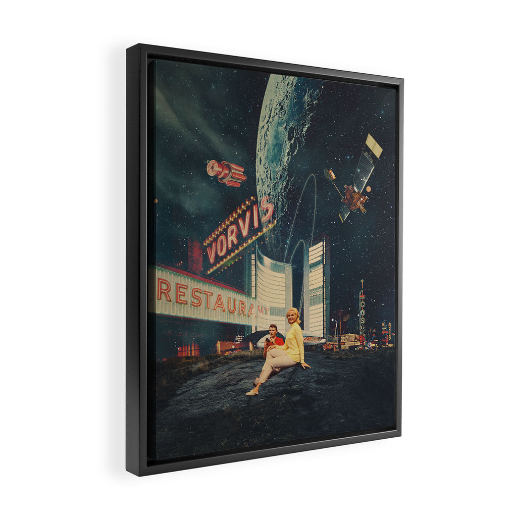 We kept dreaming of our future Framed Canvas Print Gallery Image 2