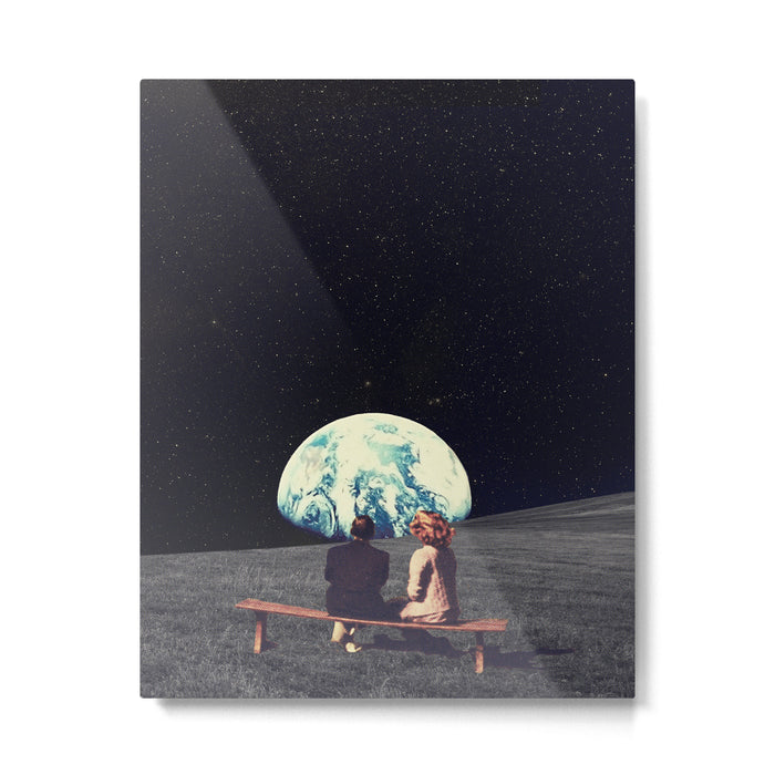 We Used To Live There Metal Print Gallery Image 1