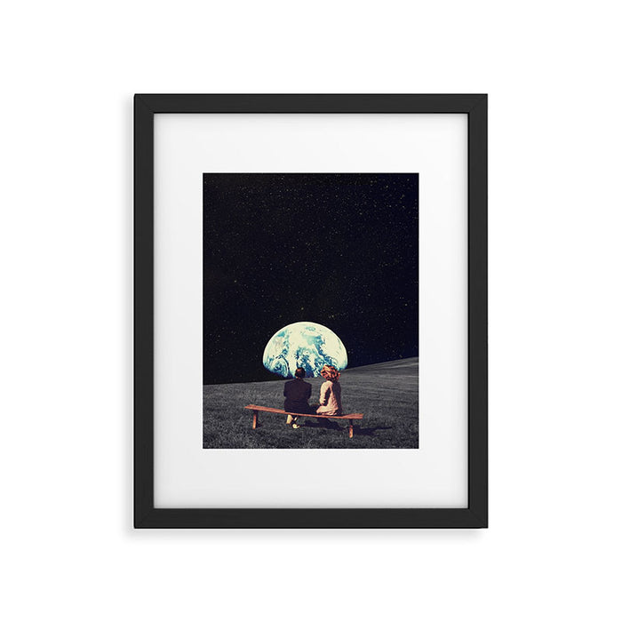 We Used To Live There Framed Art Print Gallery Image 1
