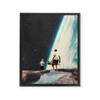 We will always Come Back here Framed Canvas Print Gallery Image 8