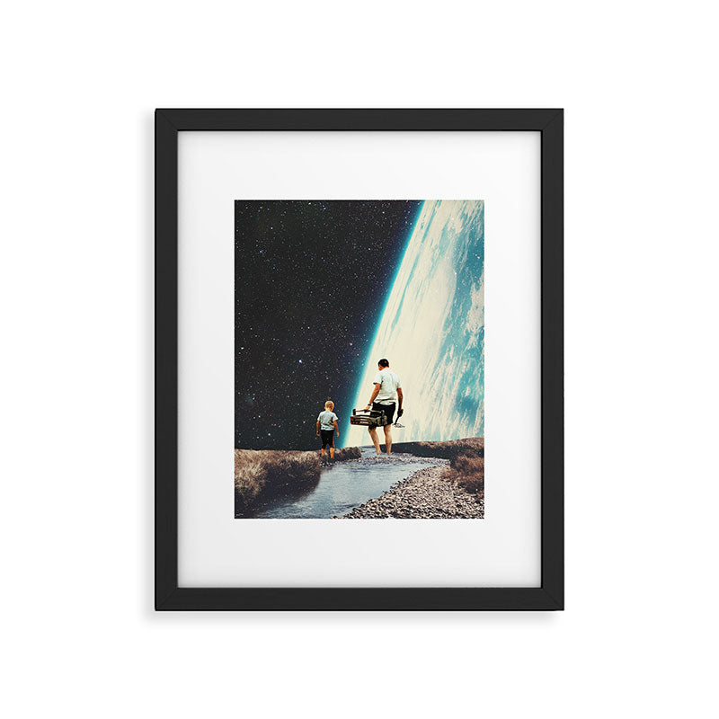 We will always Come Back here Framed Art Print Gallery Image 4