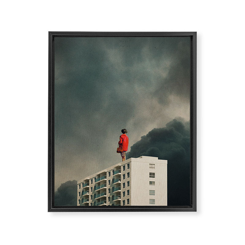 We will Escape from our Cities Framed Canvas Print Gallery Image 6