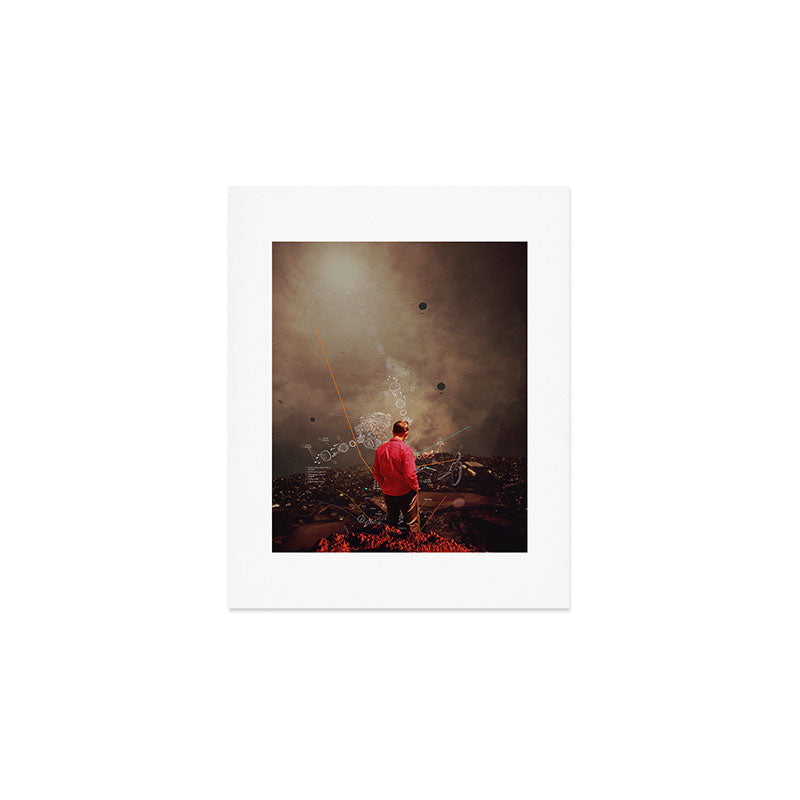 Weighing my Chances to Return Art Print Gallery Image 1