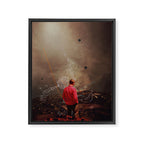 Weighing my Chances to Return Framed Canvas Print Gallery Image 6
