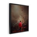 Weighing my Chances to Return Framed Canvas Print Gallery Image 2