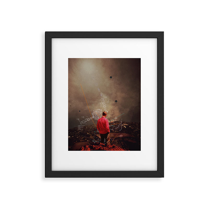 Weighing my Chances to Return Framed Art Print Gallery Image 4