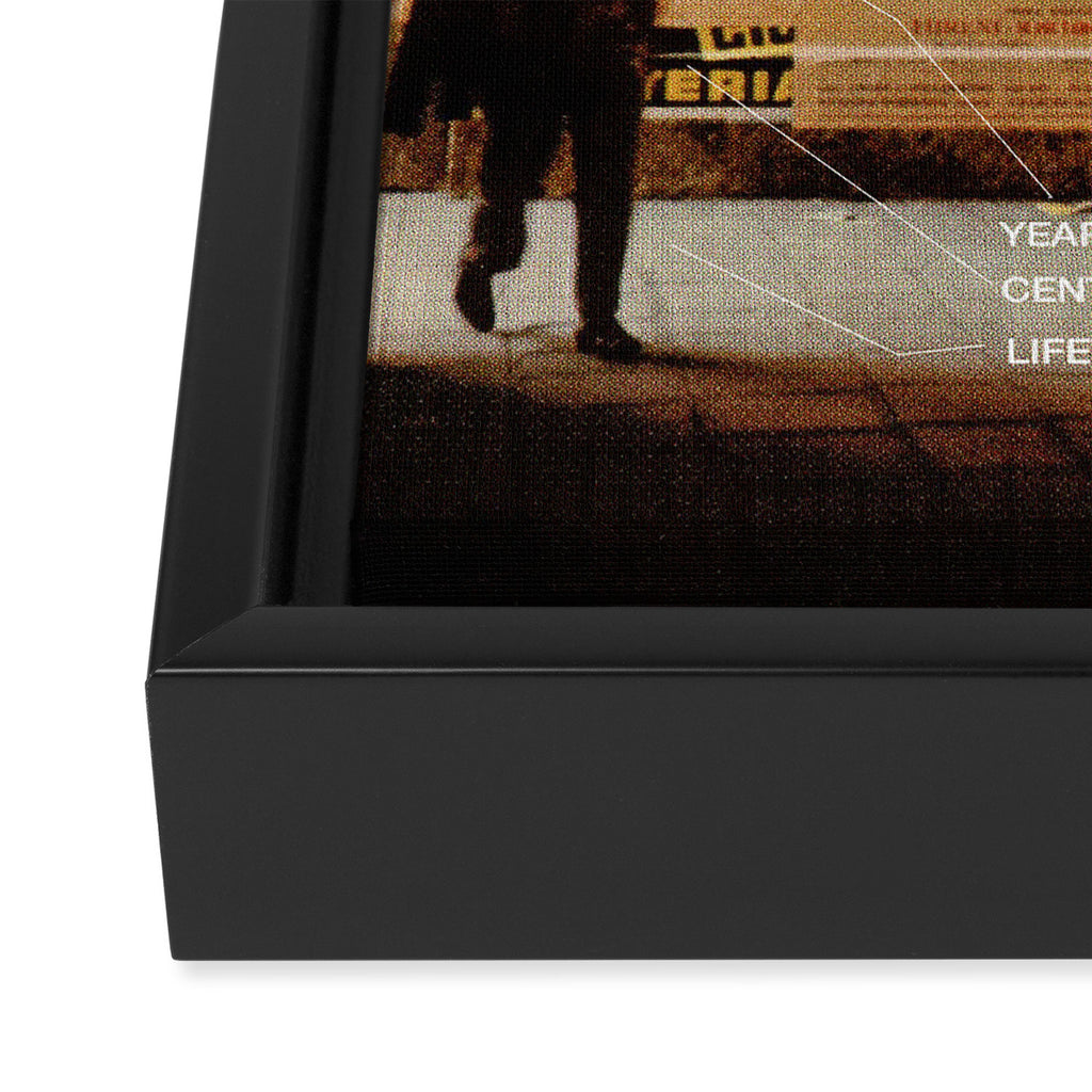 Welcome Back Framed Canvas Print Gallery Image 3