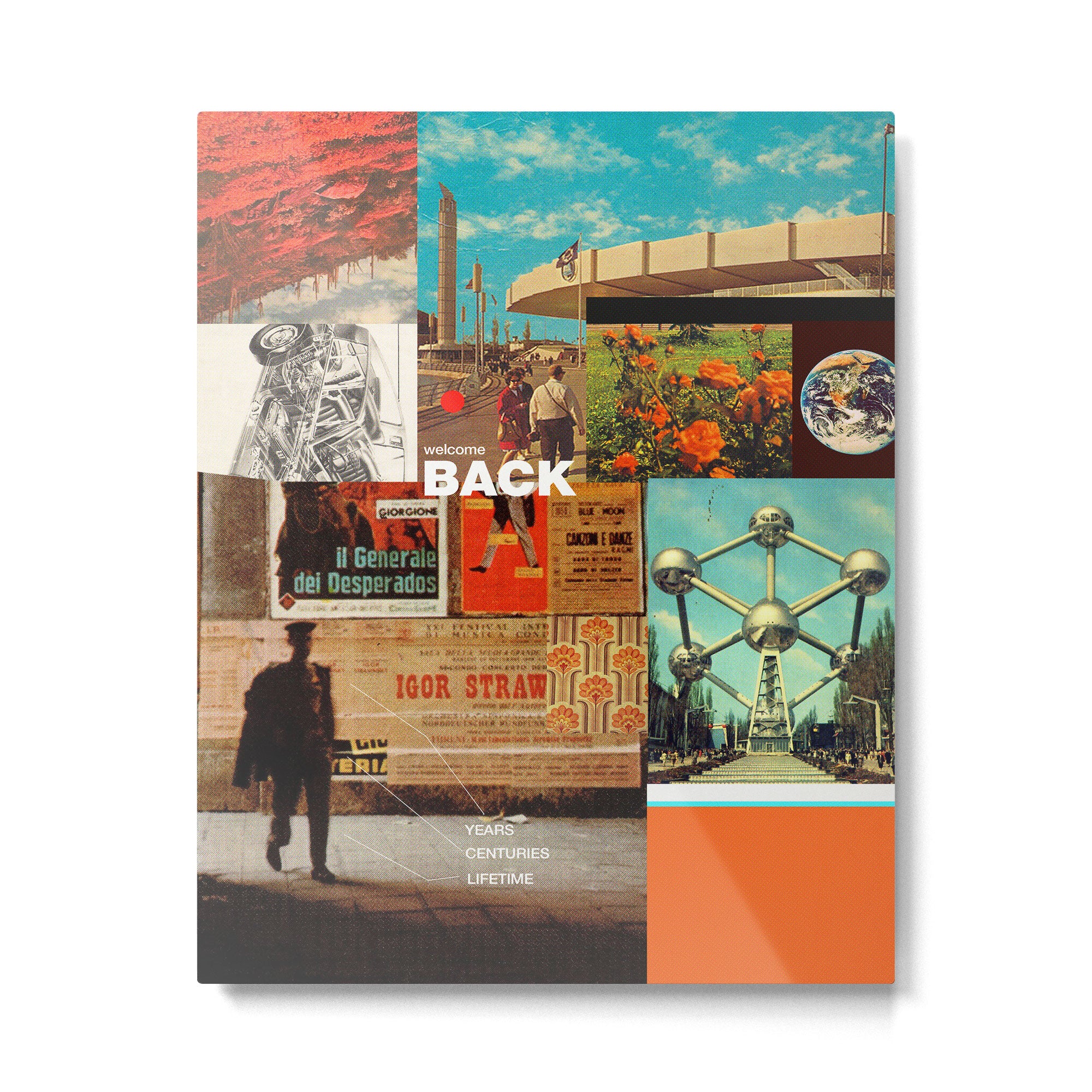 Welcome Back Metal Print Gallery Image 4