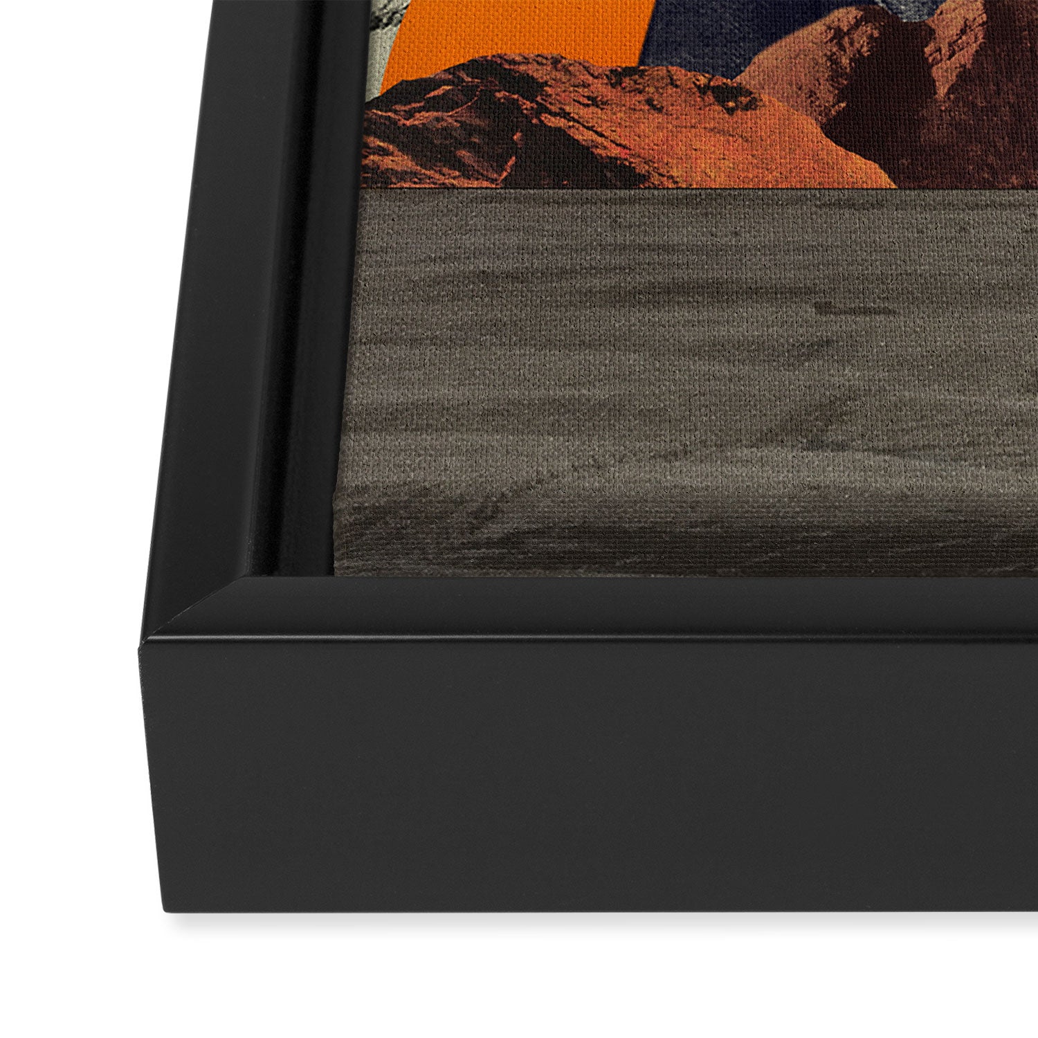 Where Framed Canvas Print Gallery Image 3