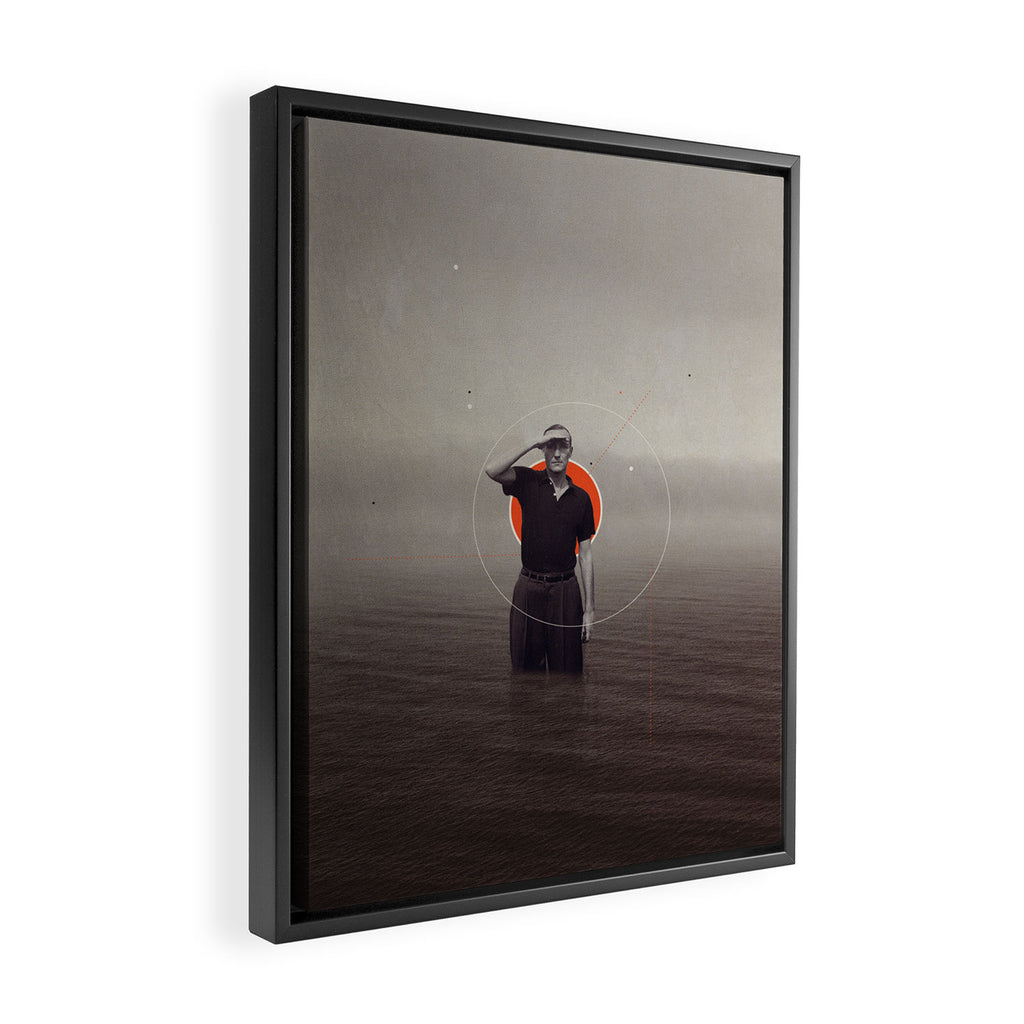 Where Have You Gone Without Me Framed Canvas Print Gallery Image 2