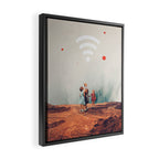 Wirelessly connected to Eternity Framed Canvas Print Gallery Image 2