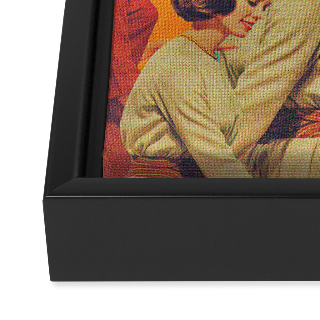 Woman Power Framed Canvas Print Gallery Image 3