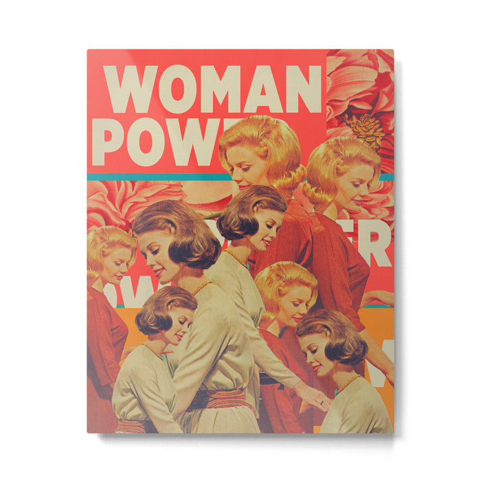 Woman Power Metal Print Gallery Image 1