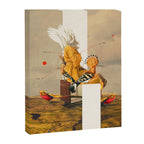Yellow Echoes of Time Canvas Print Gallery Image 6