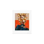 You are my Beige Orange Dreamfield Art Print Gallery Image 1