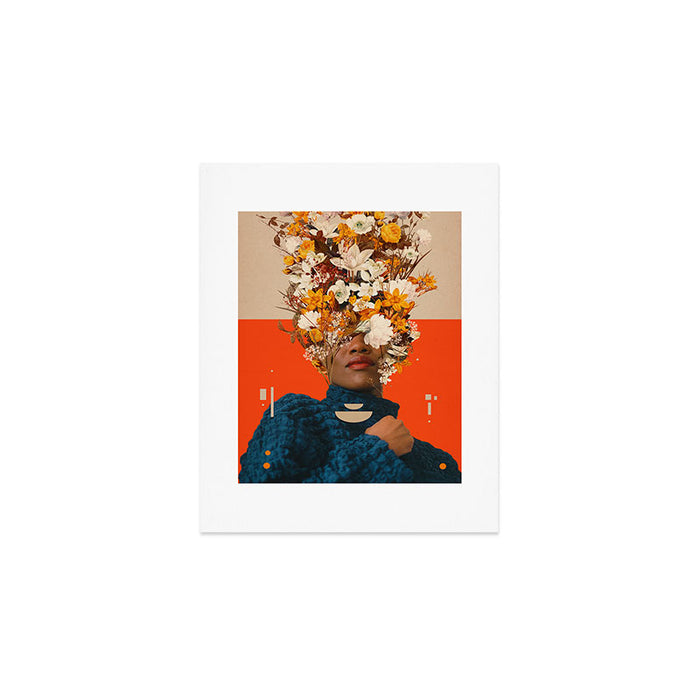 You are my Beige Orange Dreamfield Art Print Gallery Image 1