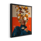 You are my Beige Orange Dreamfield Framed Canvas Print Gallery Image 2