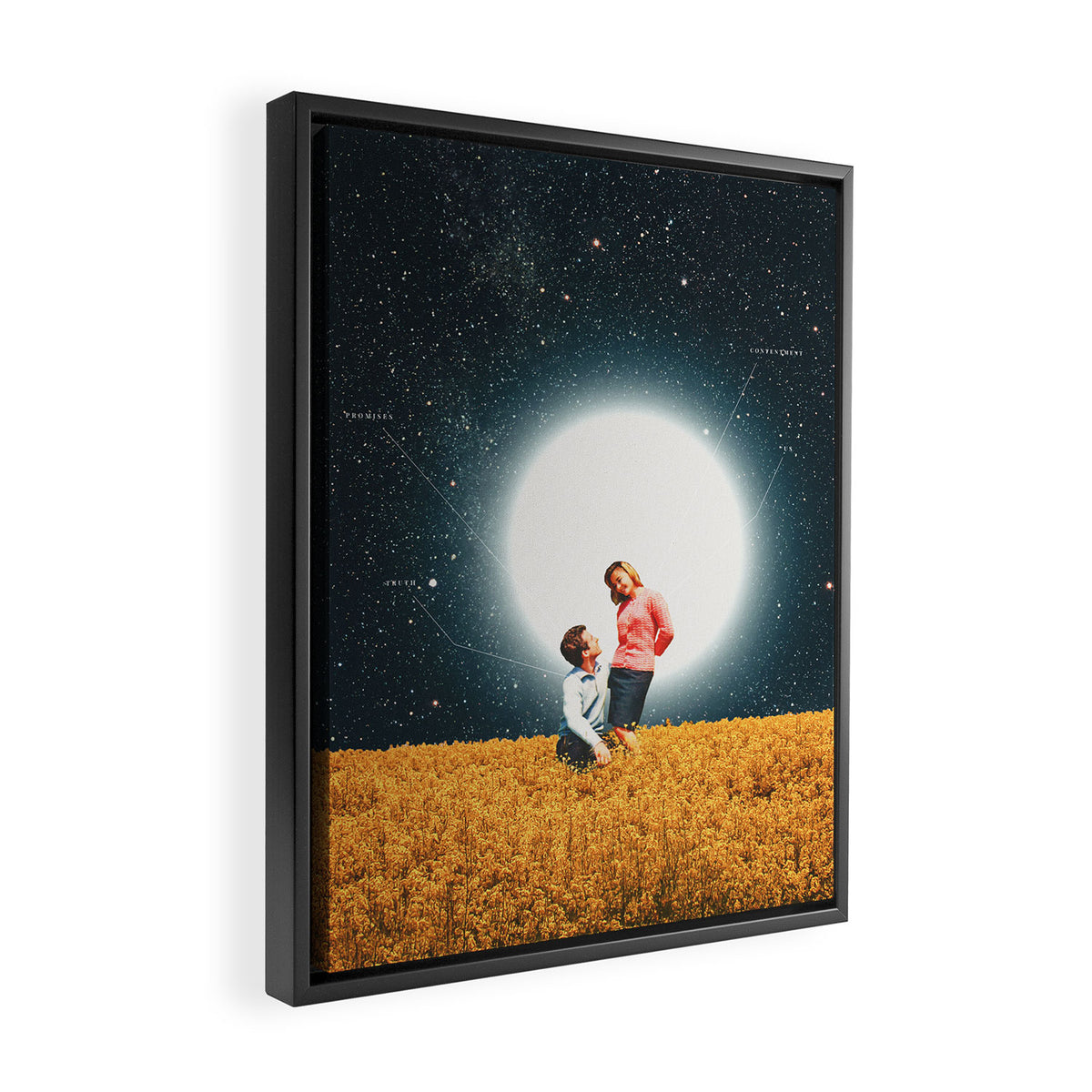 You are my Star Framed Canvas Print Gallery Image 2