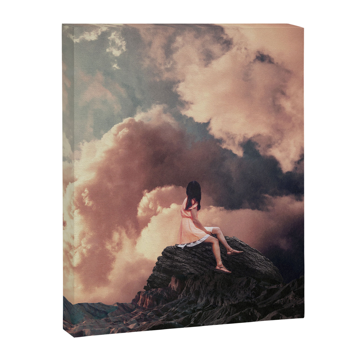 You came from the Clouds Canvas Print Gallery Image 6