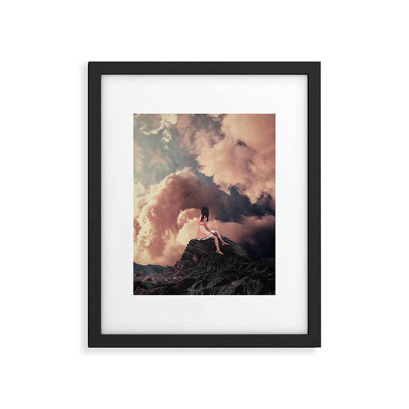 You came from the Clouds Framed Art Print Gallery Image 5