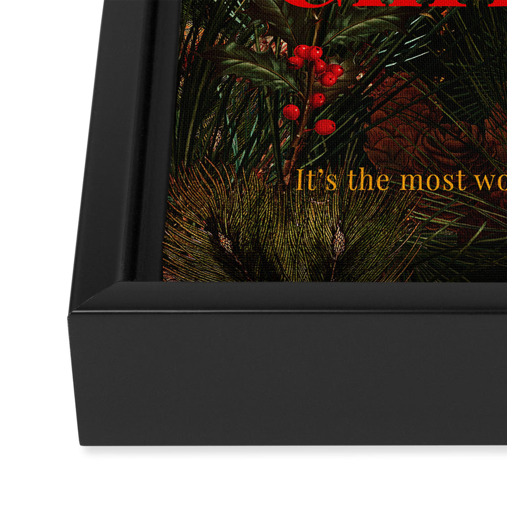 You Found Me Christmas Version Framed Canvas Print Gallery Image 3