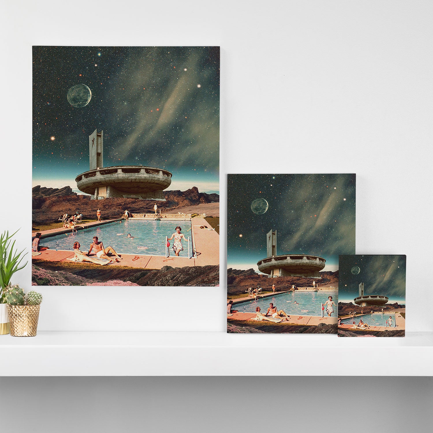 You have shown me How Beautiful the World is Canvas Print Gallery Image 3