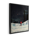 You never came Back for Me Framed Canvas Print Gallery Image 2