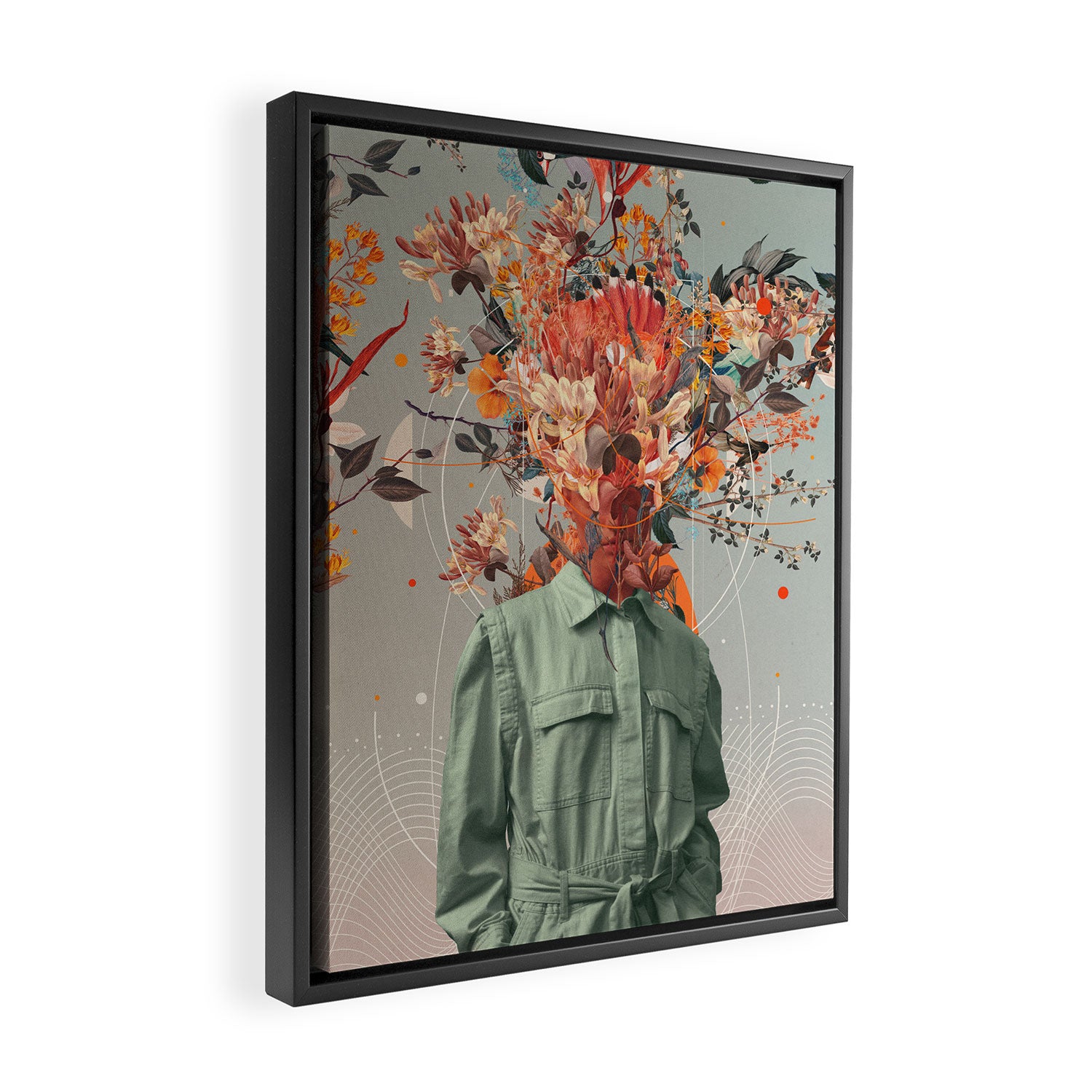 You smell like Home Framed Canvas Print Gallery Image 2