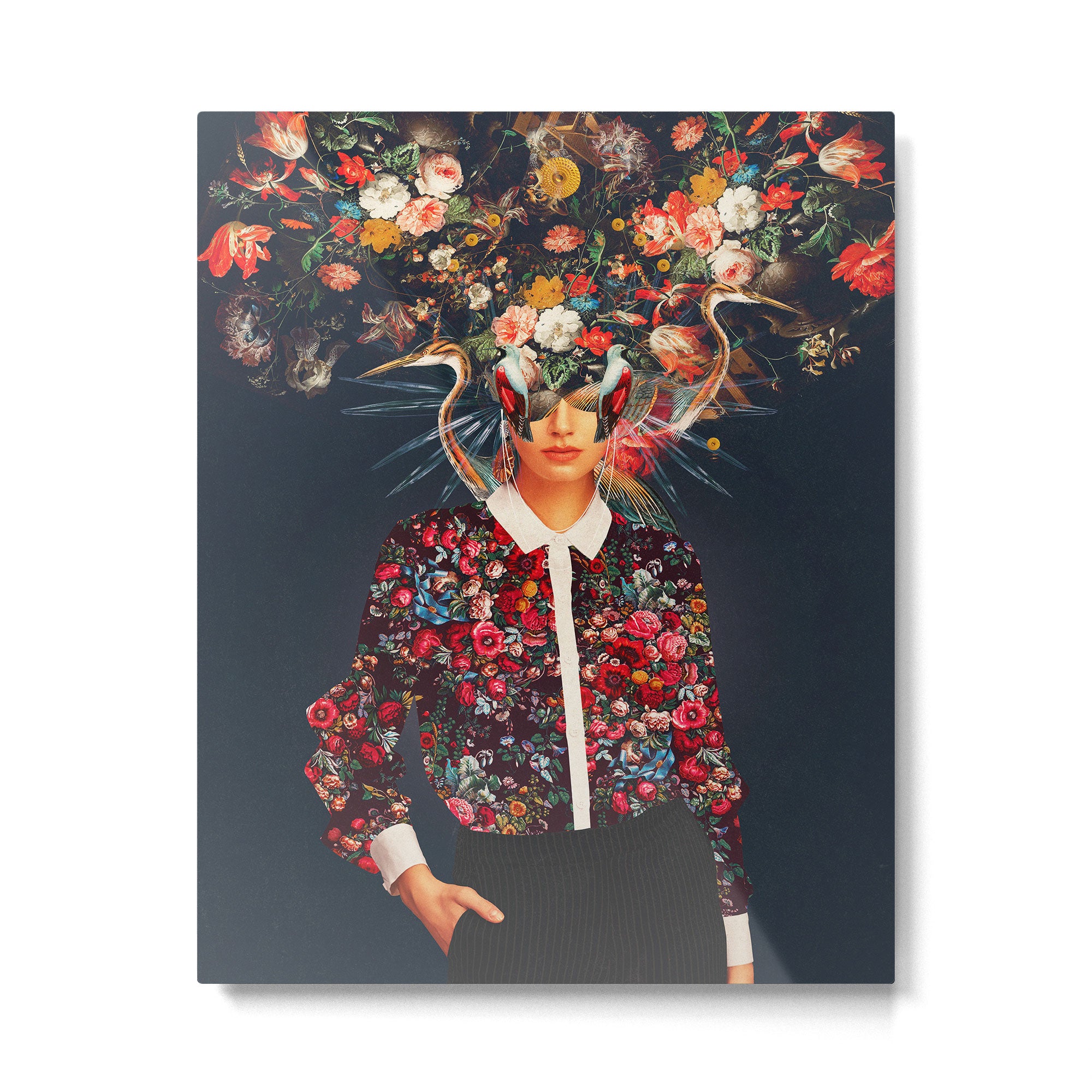 Your head was Full of Colours that had no names Metal Print Gallery Image 4