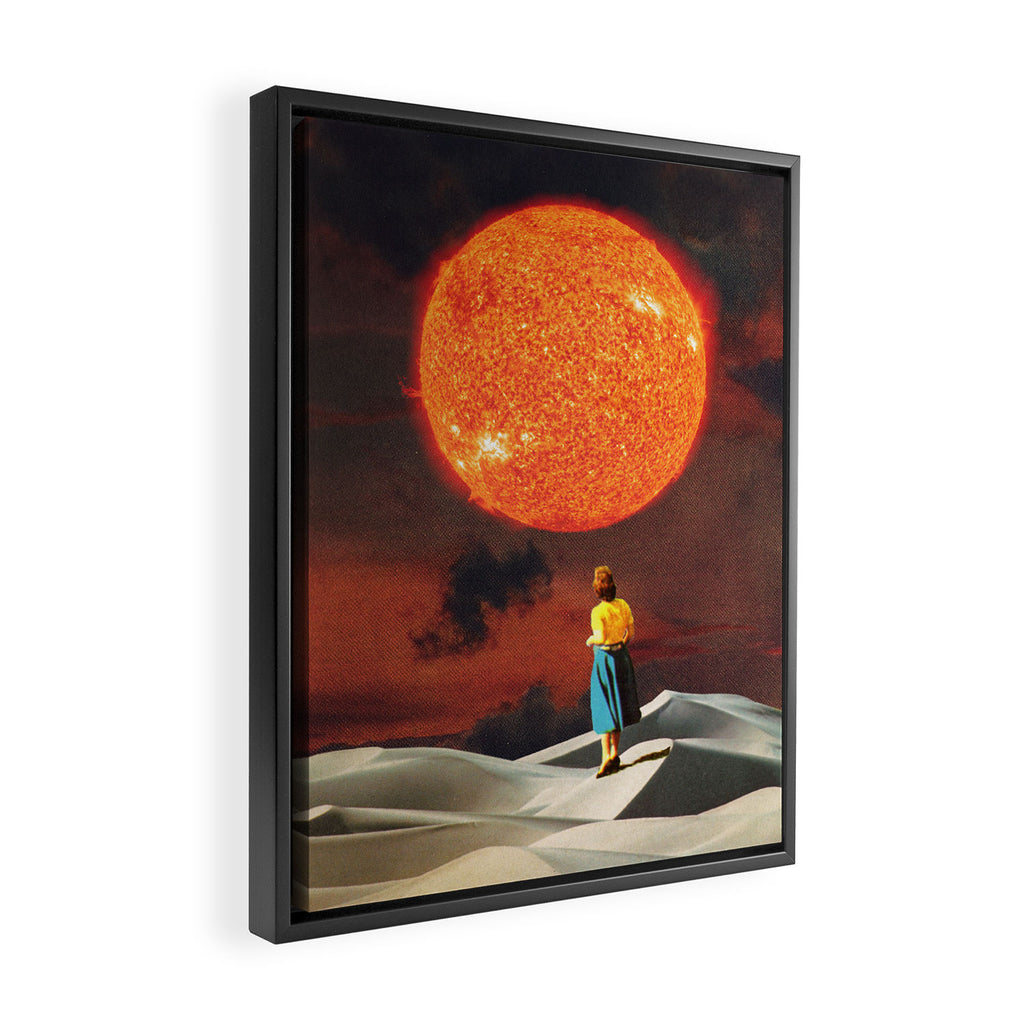 Your Heart Is The Sun Framed Canvas Print Gallery Image 2