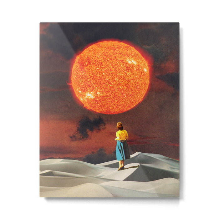 Your Heart Is The Sun Metal Print Gallery Image 1