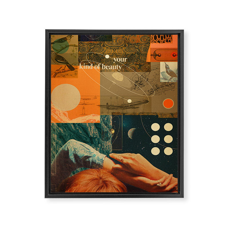 Your kind of Beauty Framed Canvas Print Gallery Image 6
