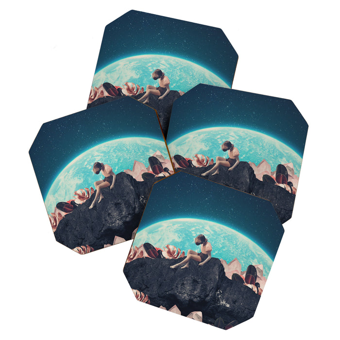 Your love crystallized inside me Coaster Gallery Image 1