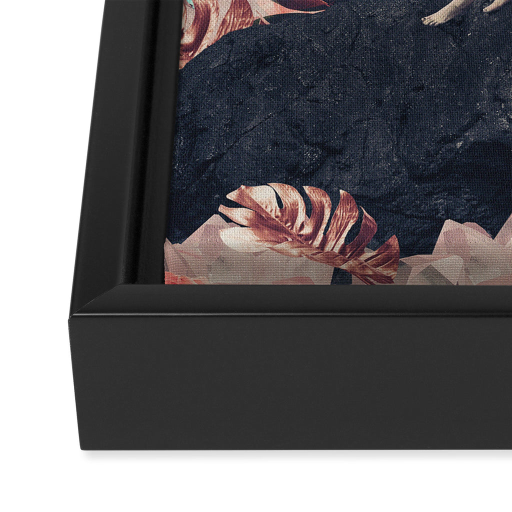 Your love crystallized inside me Framed Canvas Print Gallery Image 3