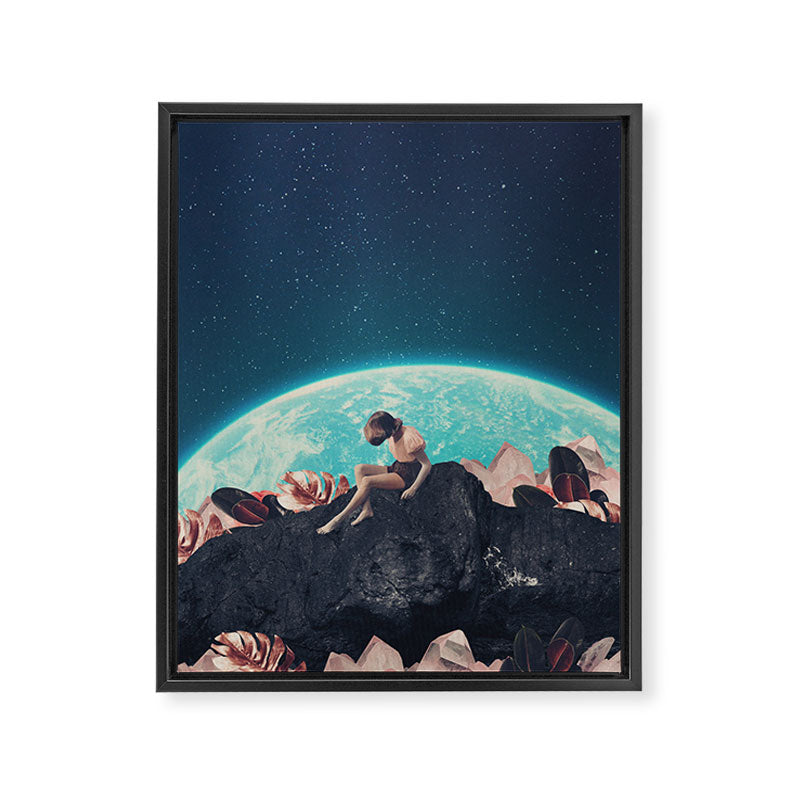 Your love crystallized inside me Framed Canvas Print Gallery Image 6