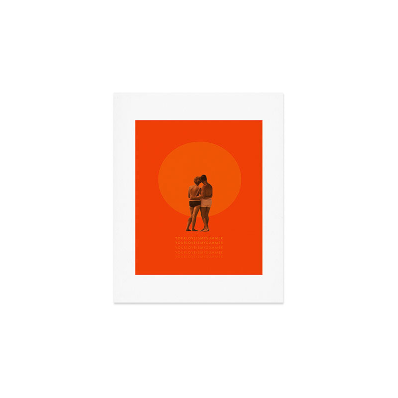 Your love is my Summer Art Print Gallery Image 1