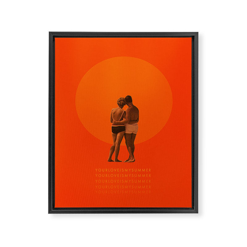 Your love is my Summer Framed Canvas Print Gallery Image 6