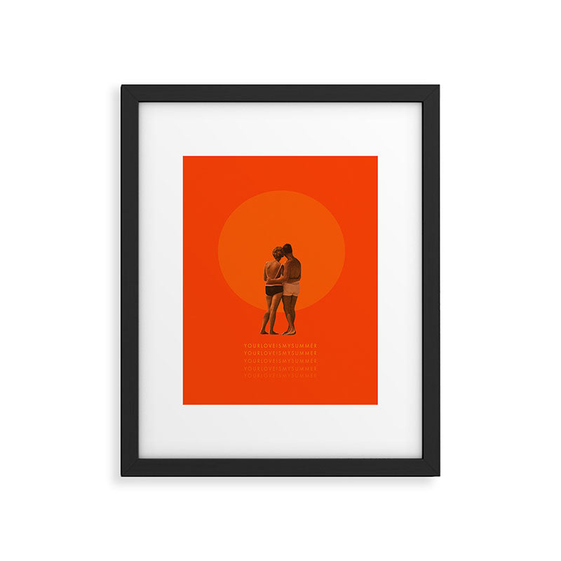 Your love is my Summer Framed Art Print Gallery Image 5