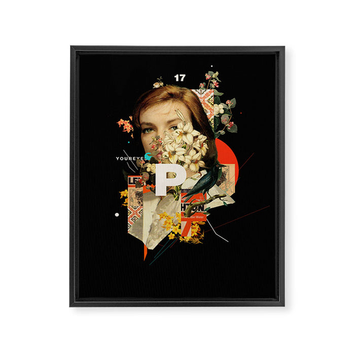 YOUREYES Framed Canvas Print Gallery Image 1