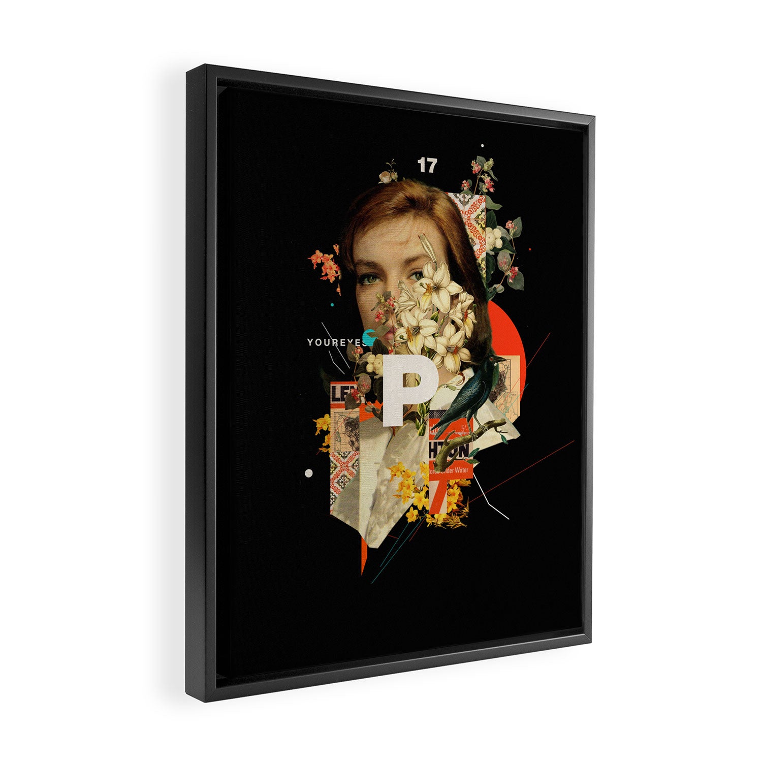 YOUREYES Framed Canvas Print Gallery Image 2