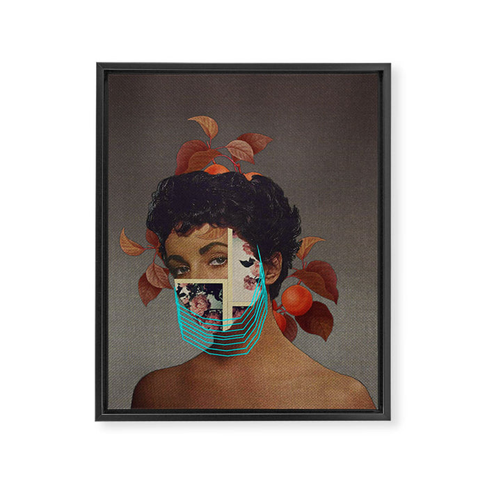 Z (Zed) Framed Canvas Print Gallery Image 1