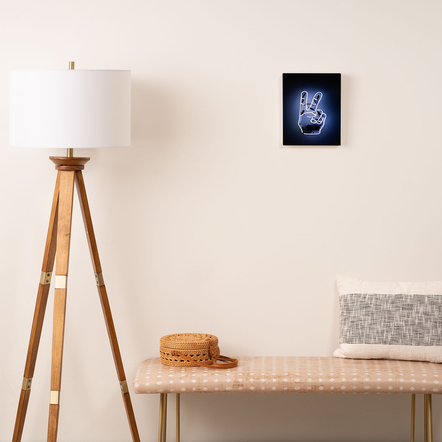 neon piece Canvas Print Gallery Image 2