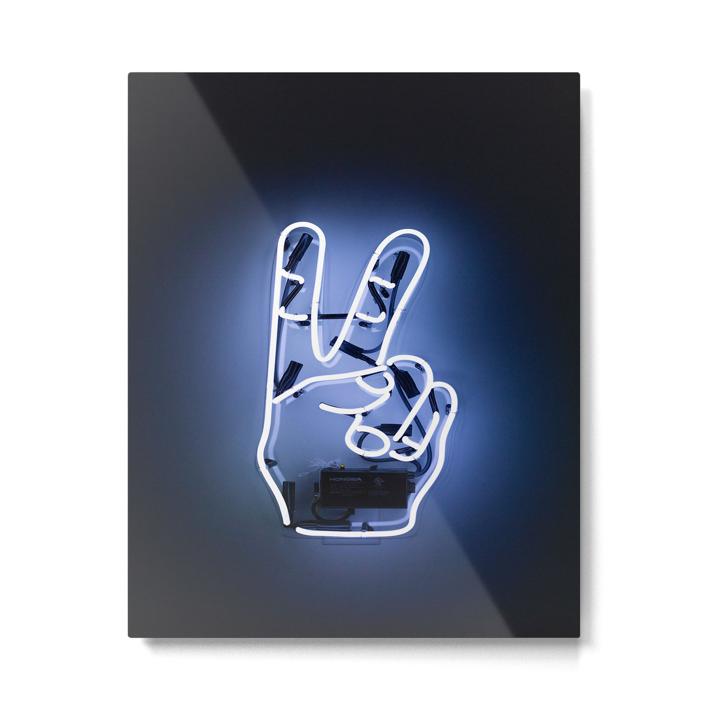 neon piece Metal Print