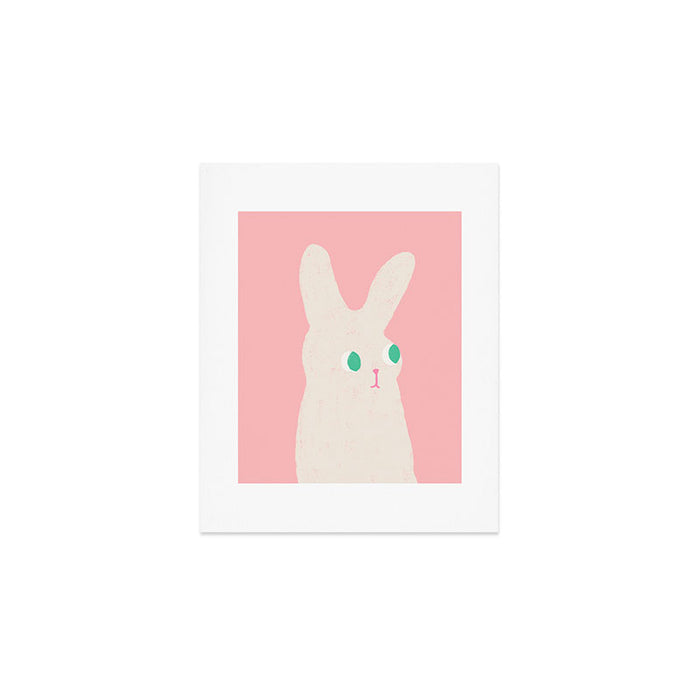 Bunny x Pink Art Print Gallery Image 1
