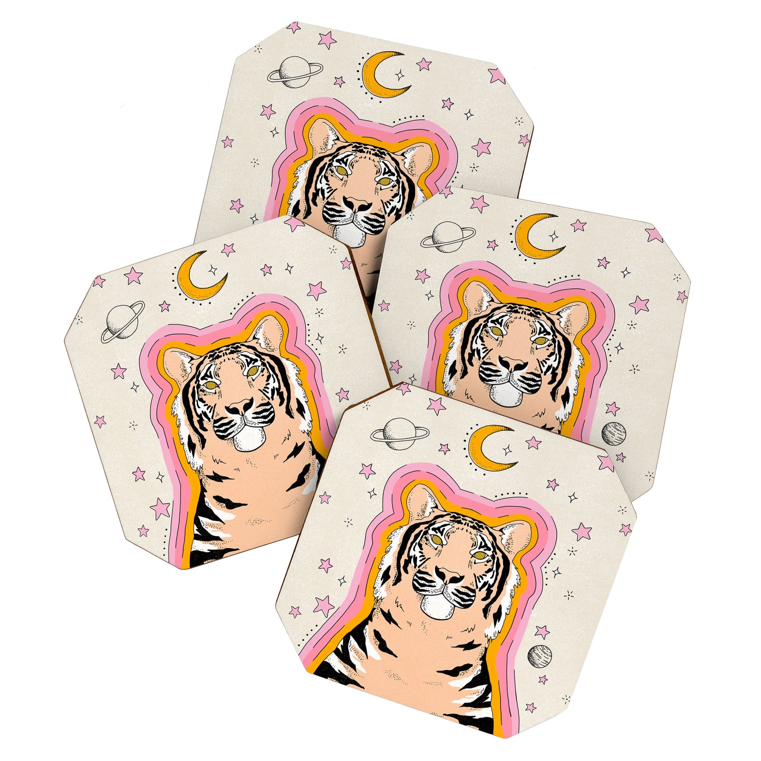 Celestial Tiger Coaster Gallery Image 1